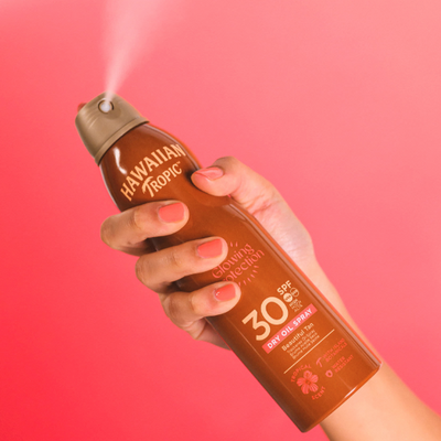 HAWAIIAN TROPIC - Brume Protective Dry Oil SPF 30 Coconut & Mango - 180ml