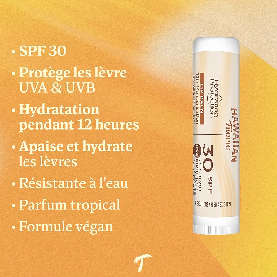 HAWAIIAN TROPIC - Hydrating Protection Lip Balm SPF 30 - 4g