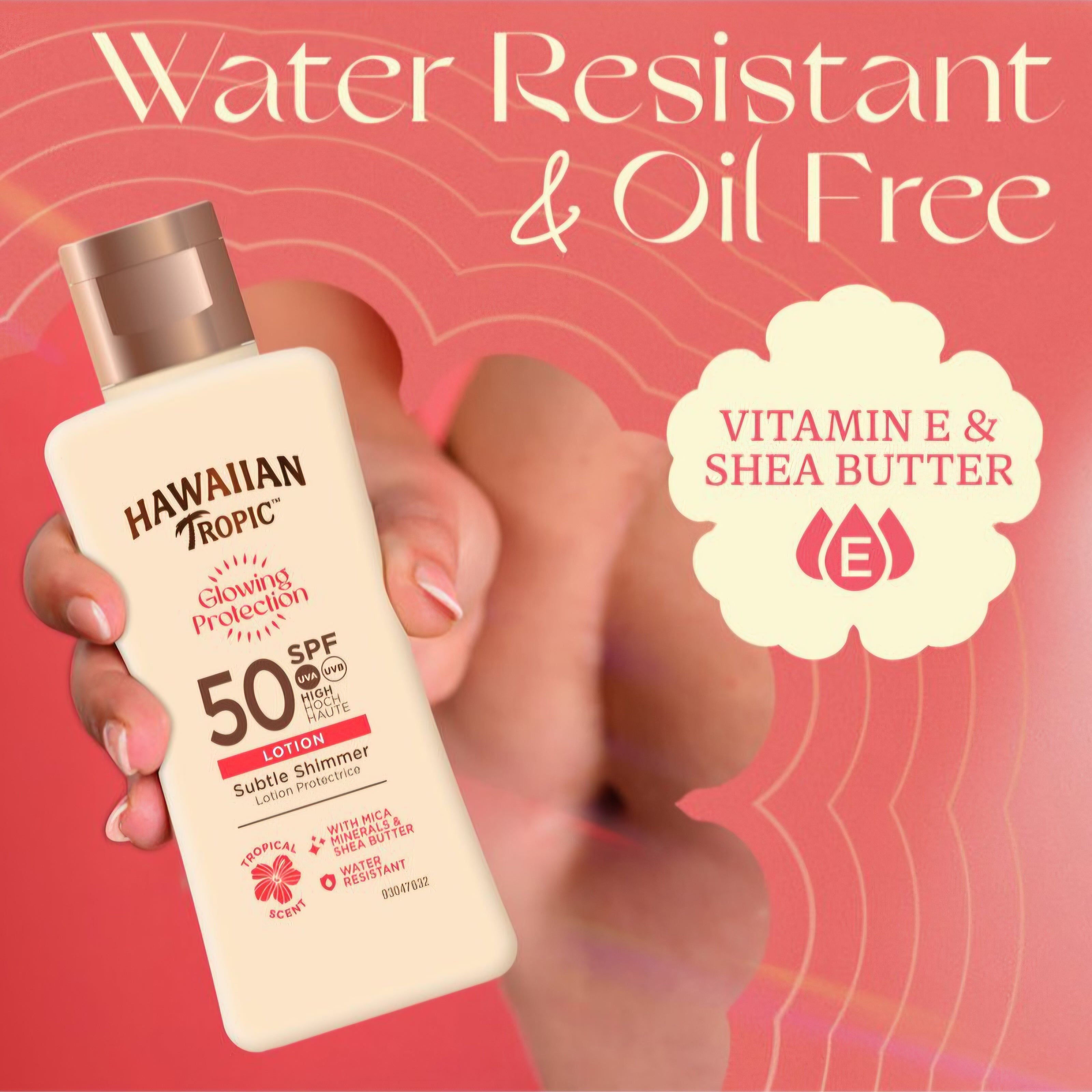 HAWAIIAN TROPIC - MINI - Glowing Protection Protection Solaire SPF 50 - 75ml