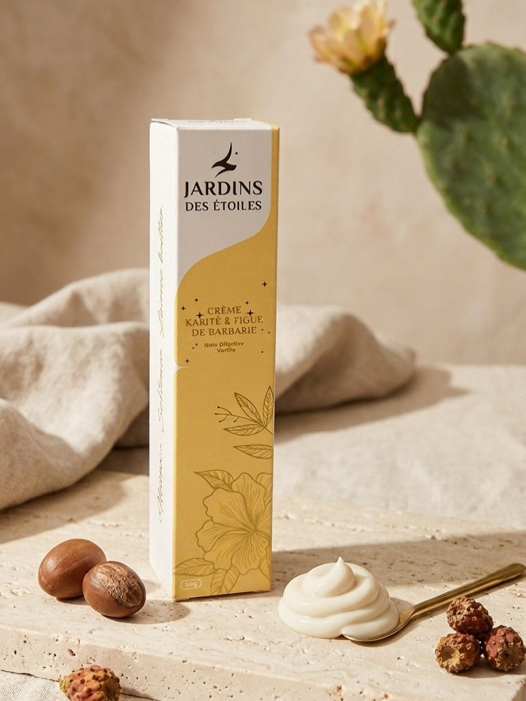HORRA - Crème Karité Figue de barbarie Vanille - Corps - 200g