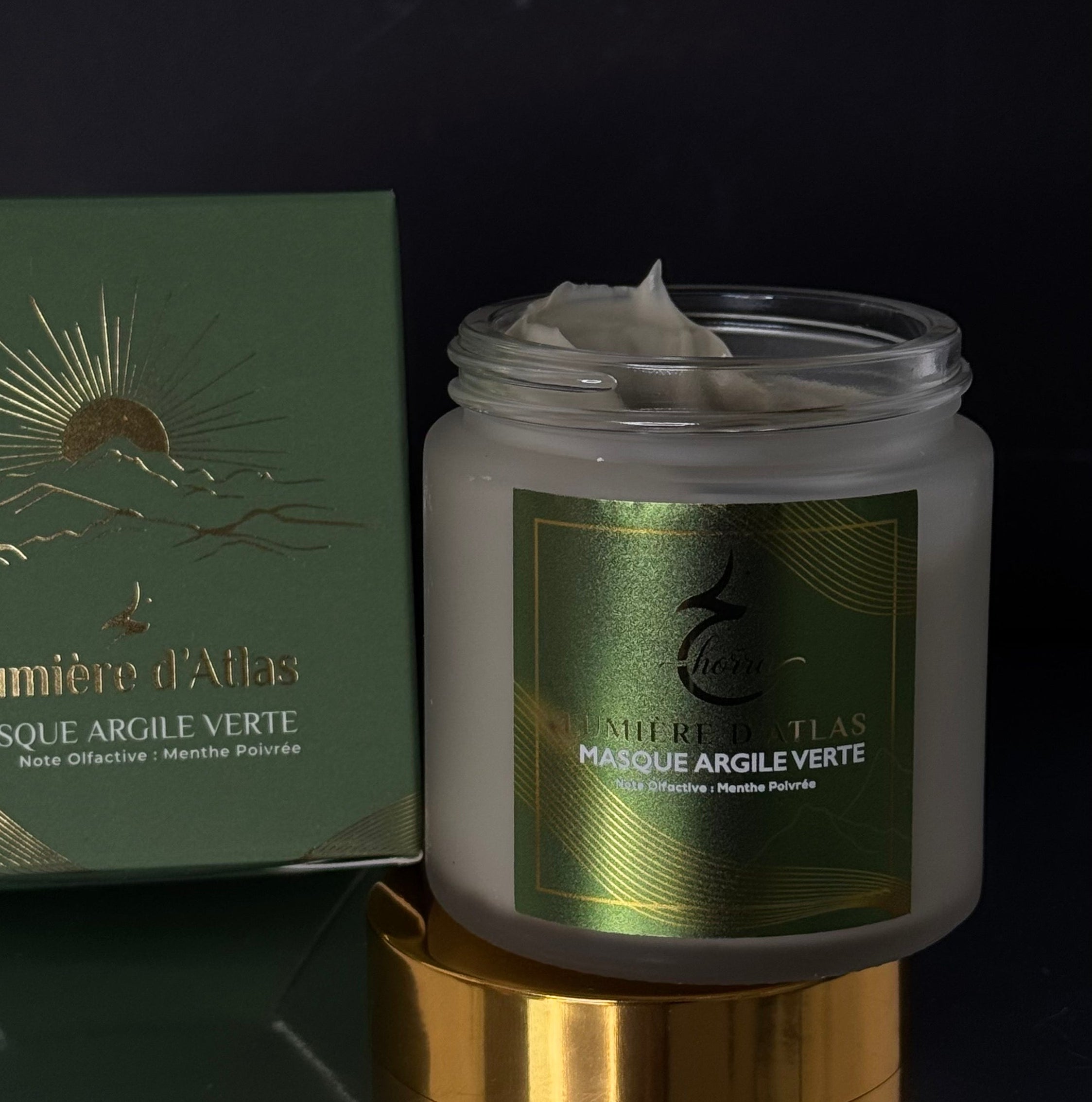 HORRA - Masque Argile Verte Menthe Poivrée - Visage & Corps
