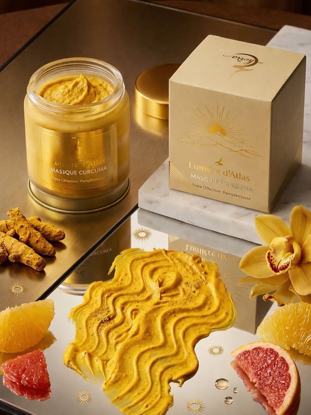 HORRA - Masque Curcuma Pamplemousse - Visage & Corps