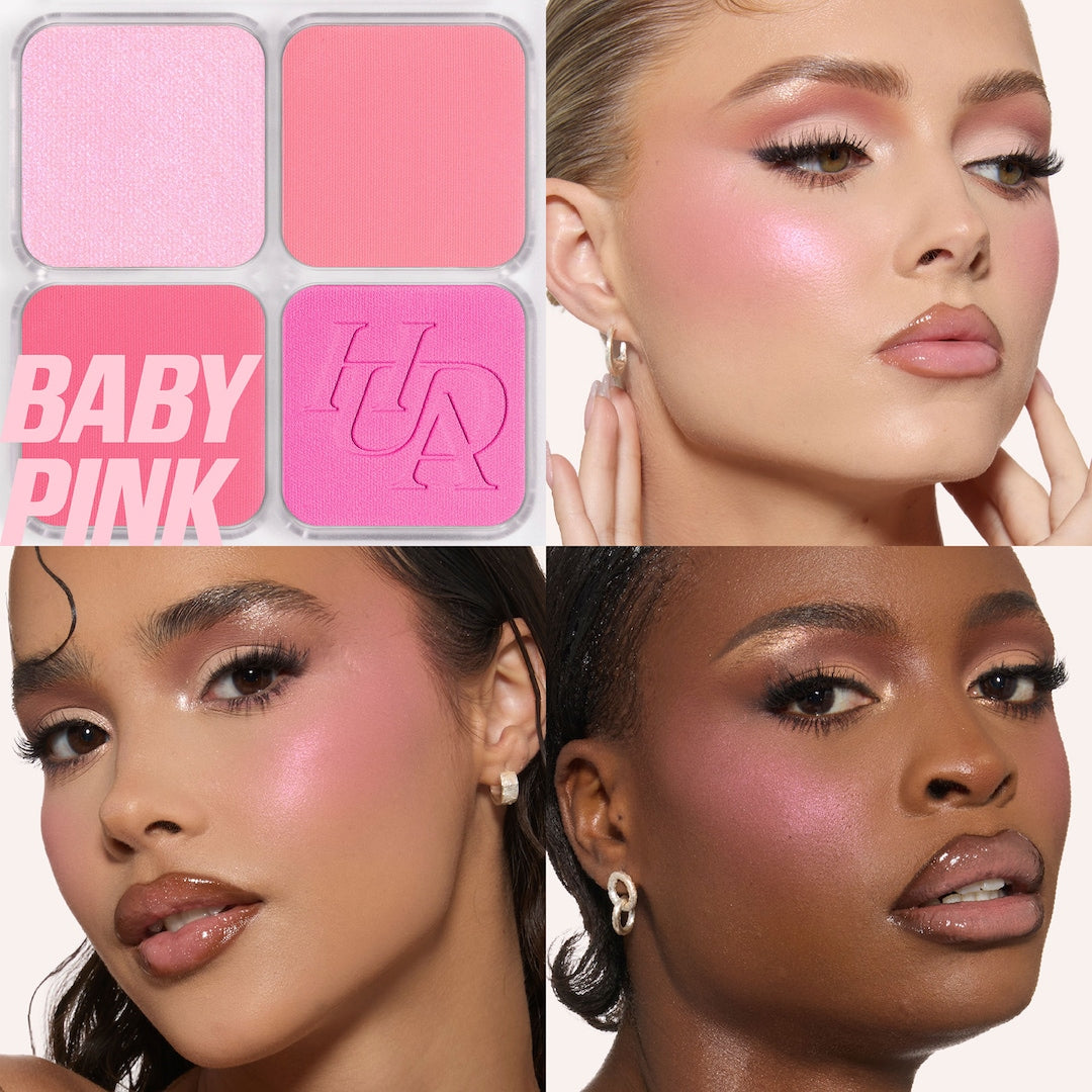 HUDA BEAUTY - Blush Filter Palette - réf Baby Pink