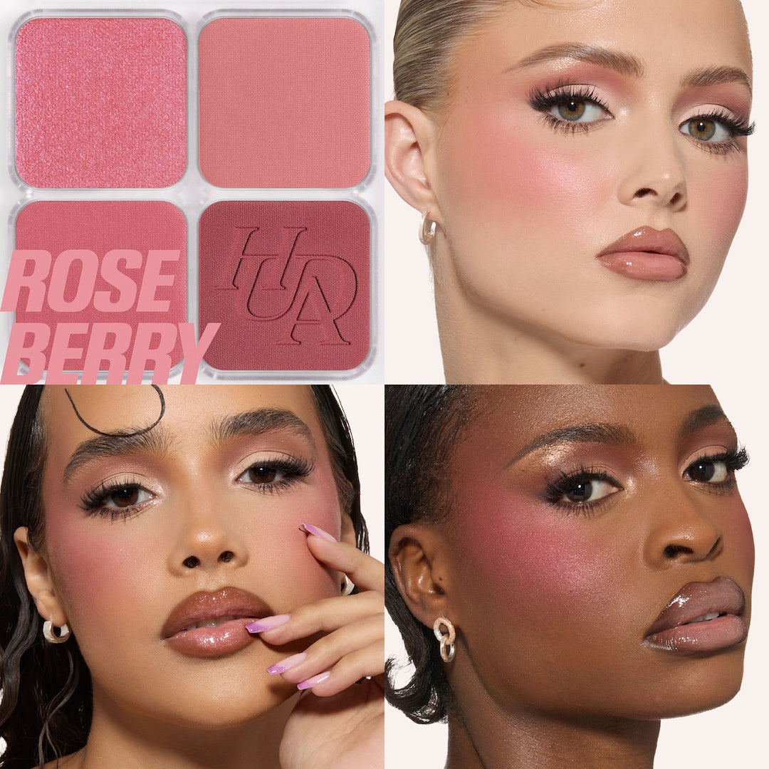 HUDA BEAUTY - Blush Filter Palette - réf Rose Berry