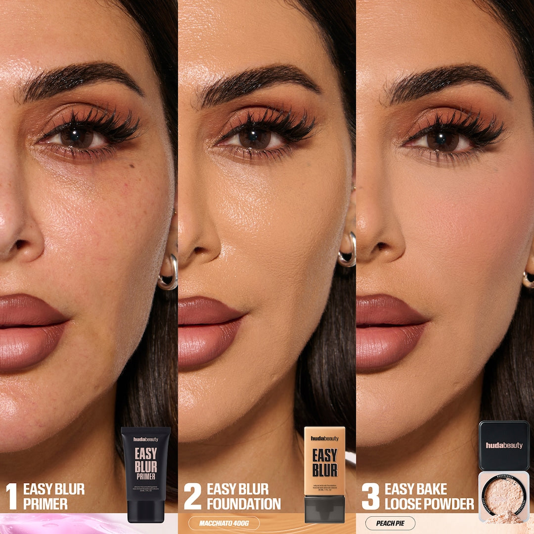 HUDA BEAUTY - Easy Bake Loose Baking & Setting Powder - Poudre Libre - réf Cherry Blossom Cake
