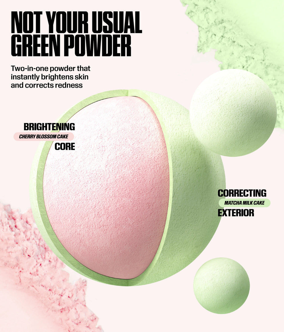 HUDA BEAUTY - Easy Bake Loose Baking & Setting Powder - Poudre Libre - réf Matcha Milk Cake