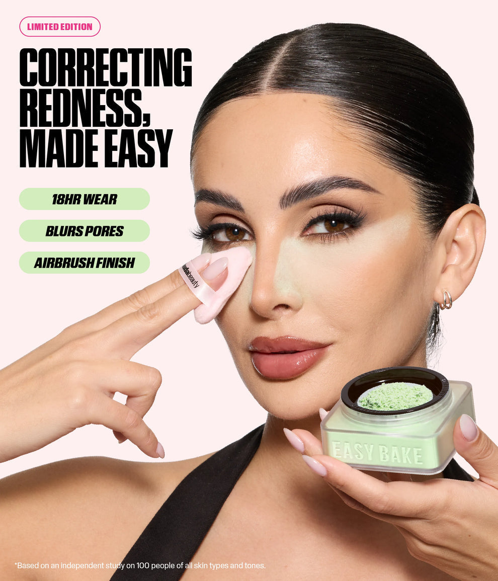 HUDA BEAUTY - Easy Bake Loose Baking & Setting Powder - Poudre Libre - réf Matcha Milk Cake