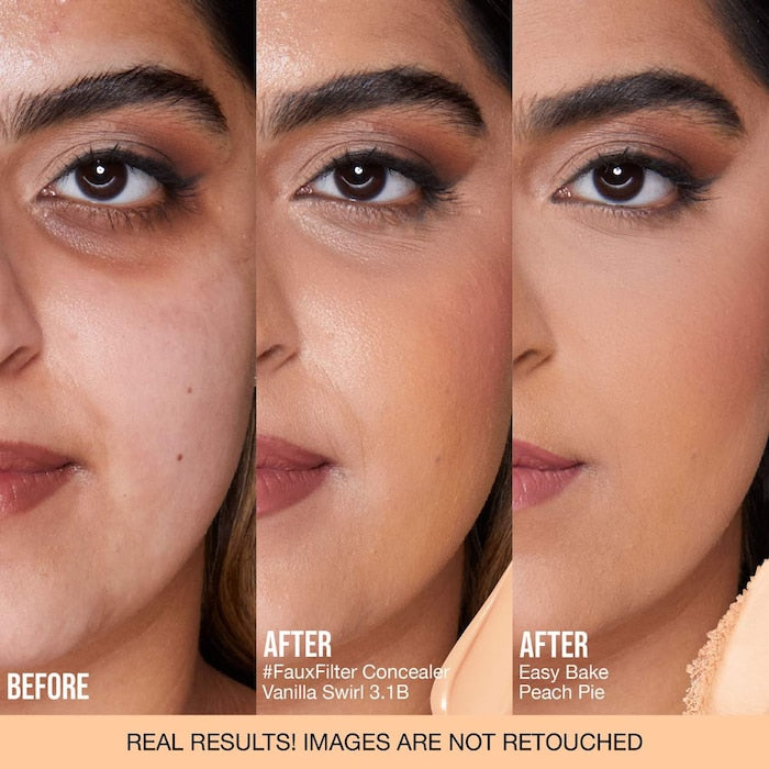 HUDA BEAUTY - Easy Bake Loose Baking & Setting Powder - Poudre Libre - réf Peach Pie