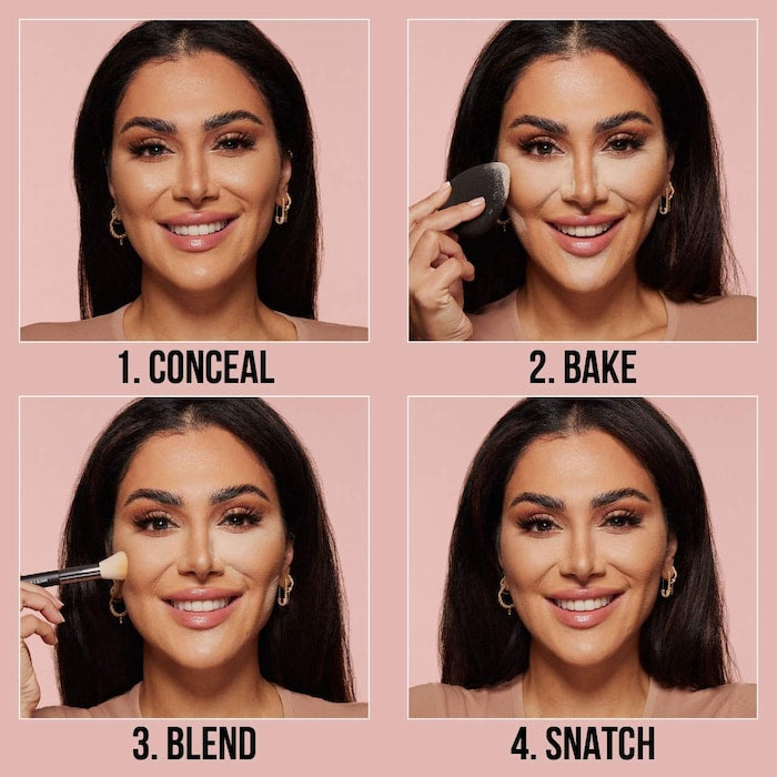 HUDA BEAUTY - Easy Bake Loose Baking & Setting Powder - Poudre Libre - réf Peach Pie