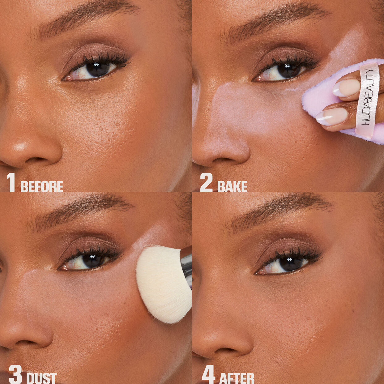 HUDA BEAUTY - Easy Bake Loose Baking & Setting Powder Ube Birthday Cake