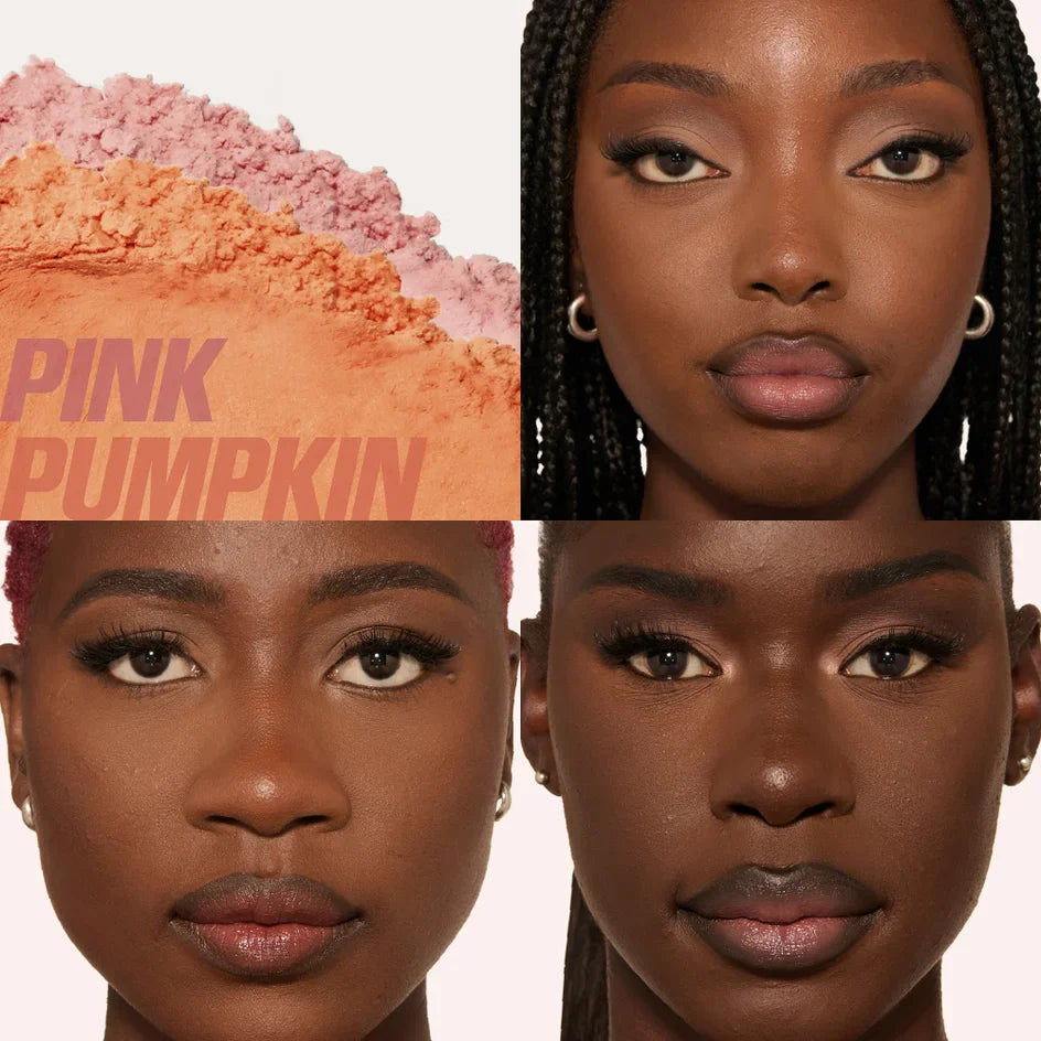 HUDA BEAUTY - Easy Bake Loose Powder Duo - Poudre Libre Fixante - réf Pink Pumpkin