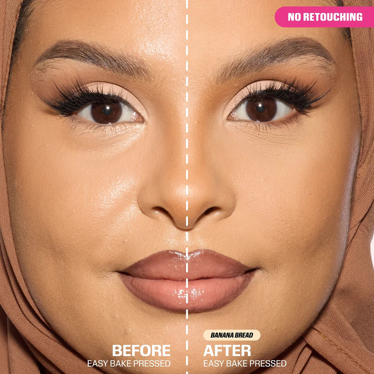 HUDA BEAUTY - Easy Bake Pressed Powder - Poudre Compacte - réf Banana Bread