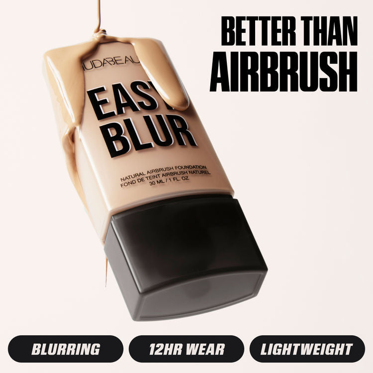 HUDA BEAUTY - Easy Blur Natural Airbrush Foundation - réf 200B Shortbread