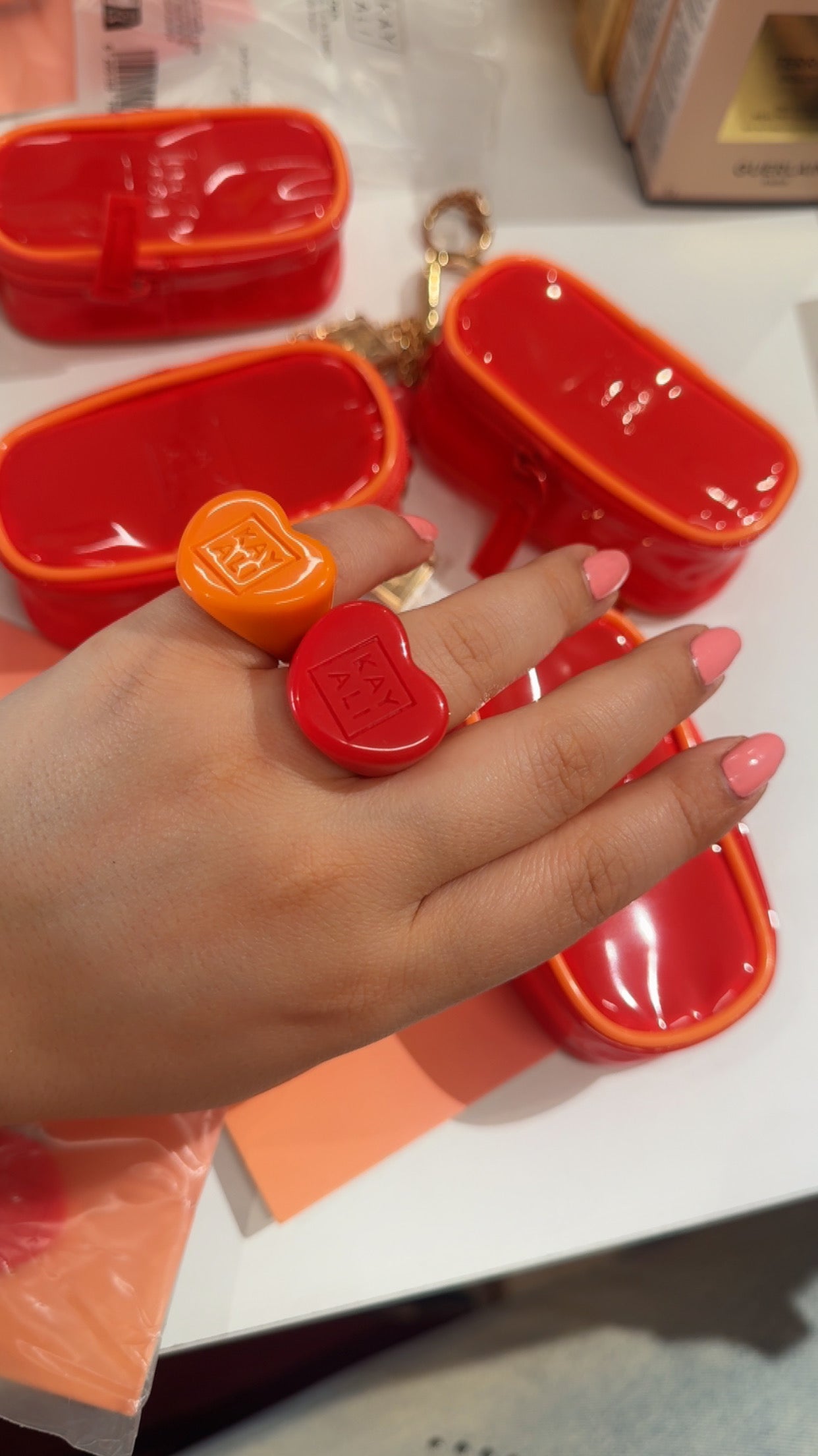 KAYALI - Mini Fragrance Pouch Key Chain + 2 Rings