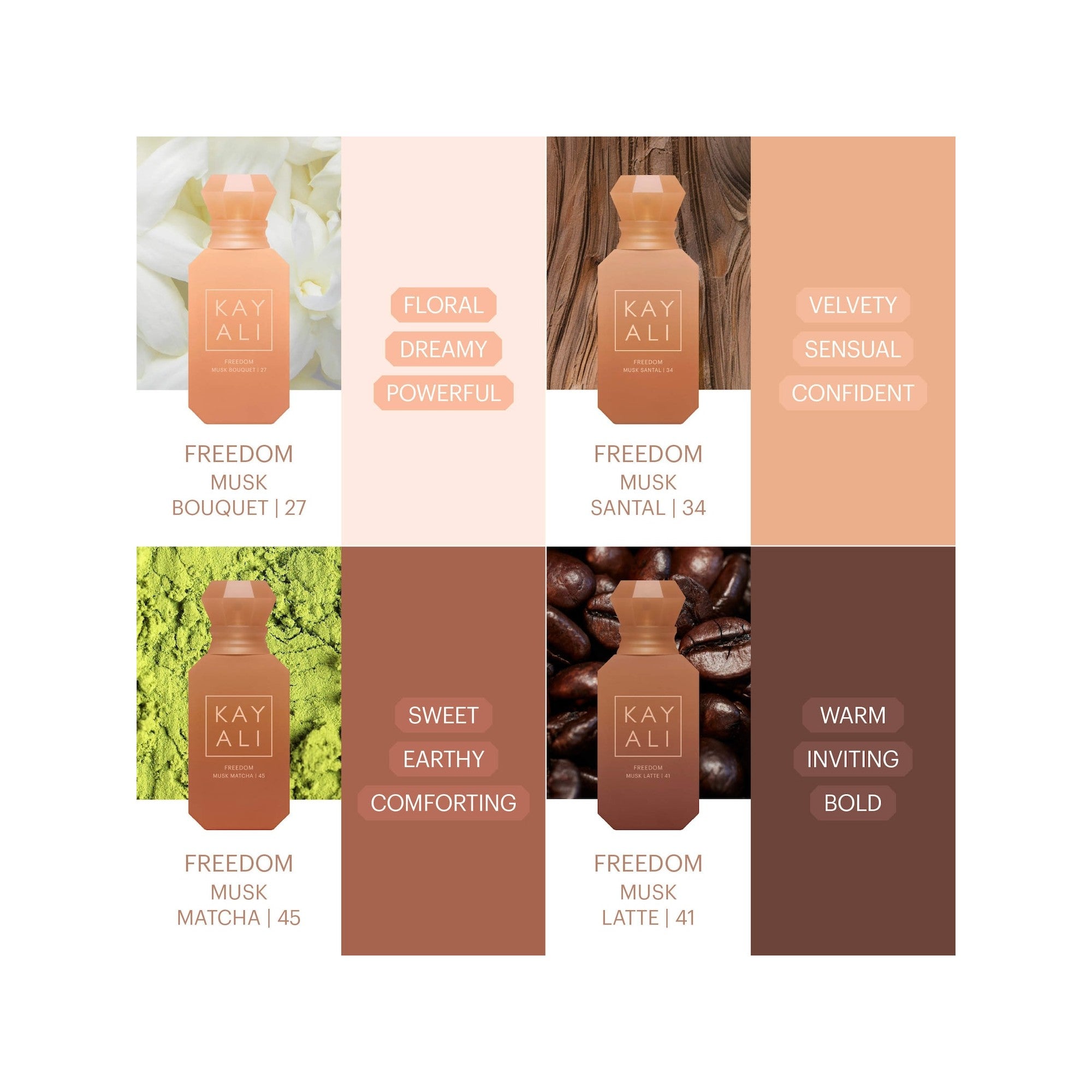KAYALI - Musk Obsessions Miniature Set - Coffret Parfum ( 4pcs x 10ml )