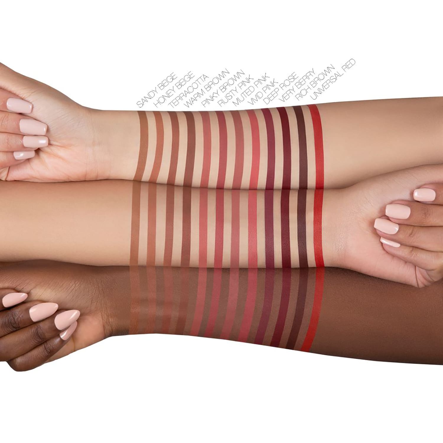 HUDA BEAUTY - Lip Contour 2.0 Automatic Matte Lip Pencil - réf Universal Red (0,5 g)
