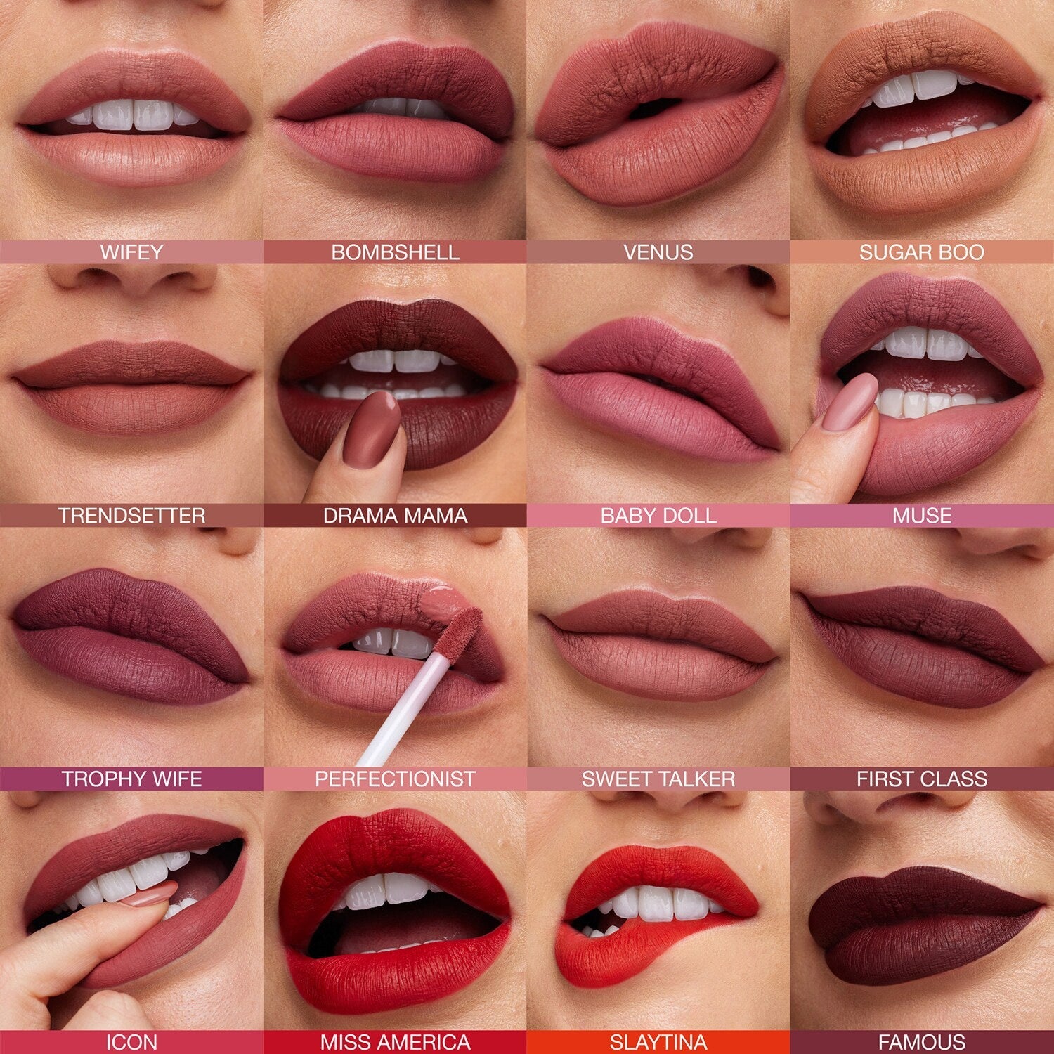 HUDA BEAUTY - Liquid Matte Lipstick - Trophy Wife (4,2 ml)