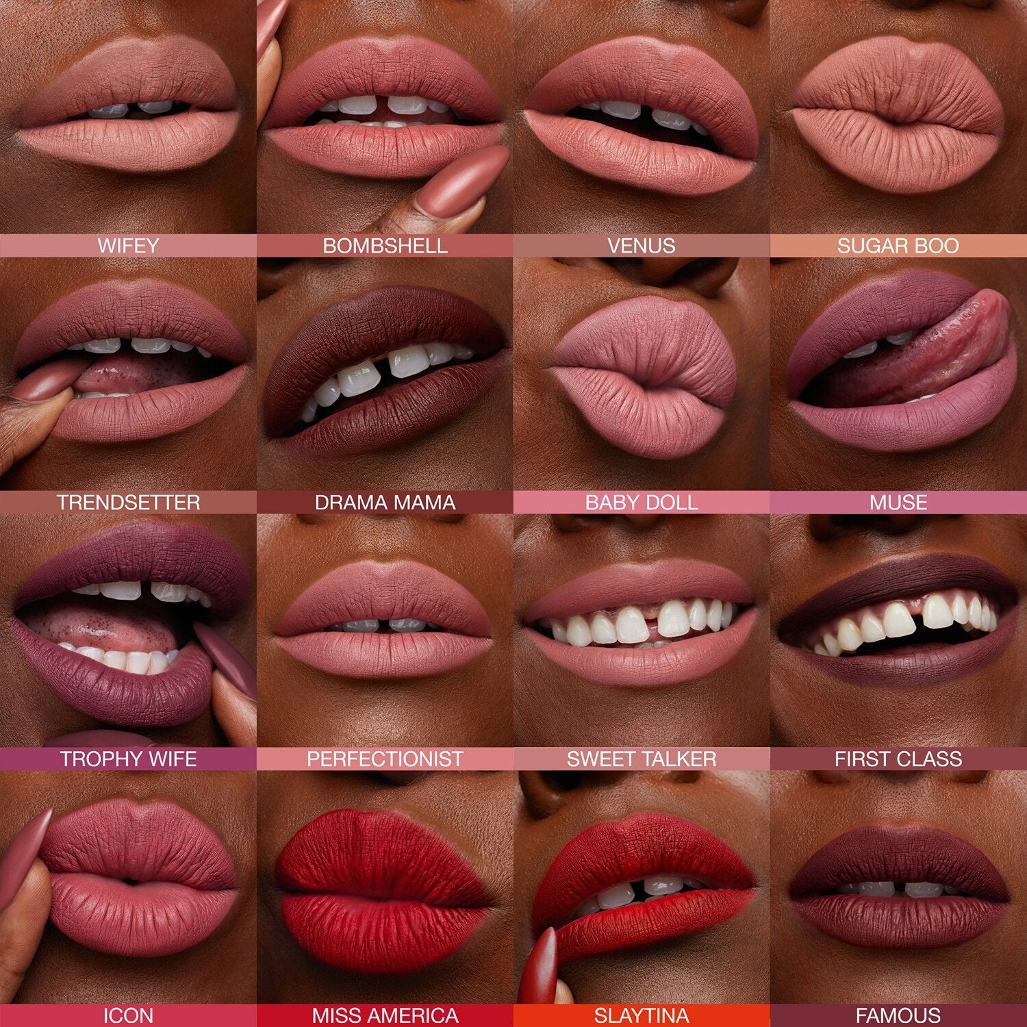 HUDA BEAUTY - Liquid Matte Lipstick - Trophy Wife (4,2 ml)
