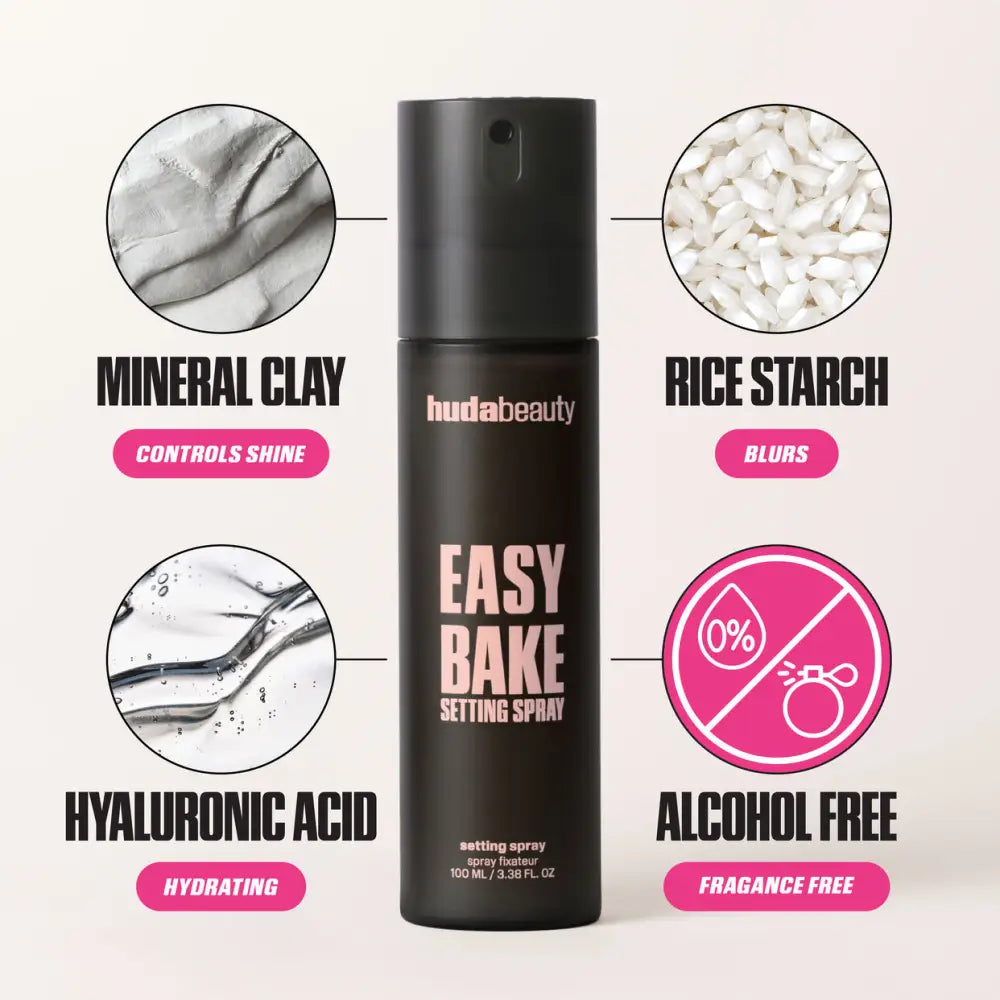 HUDA BEAUTY MINI Easy Bake Setting Spray 6ml Highlighter