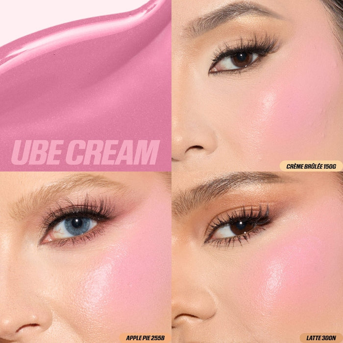 HUDA BEAUTY - Mini Blush Mocktail Duos- strawberry cream & Ube cream