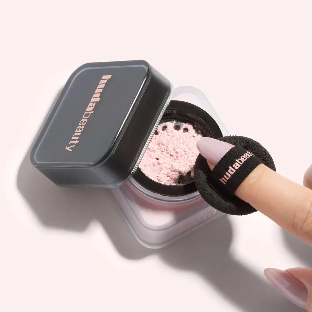 HUDA BEAUTY - MINI Loose Powder Baby Bake - réf Peach Pie