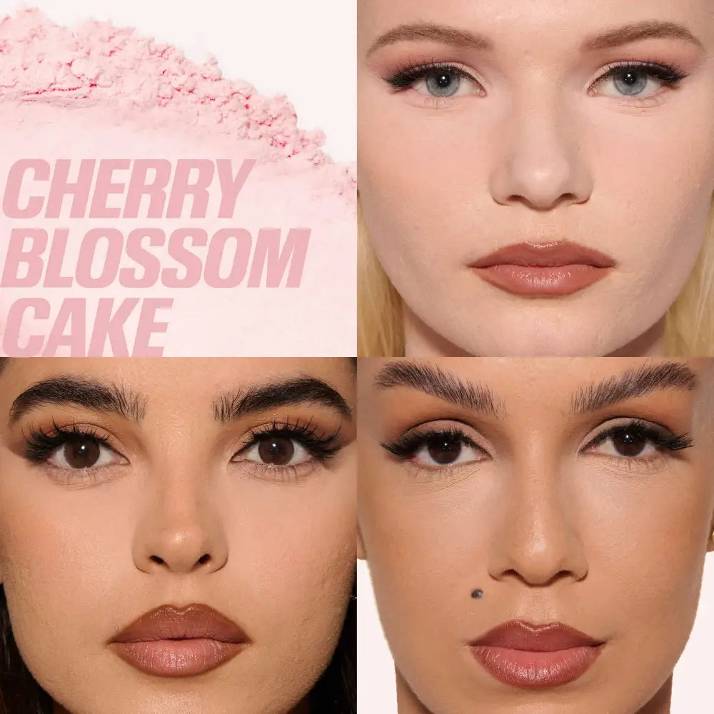 HUDA BEAUTY - MINI LOOSE POWDER - Cherry Blossom Cake Powder Highlighter