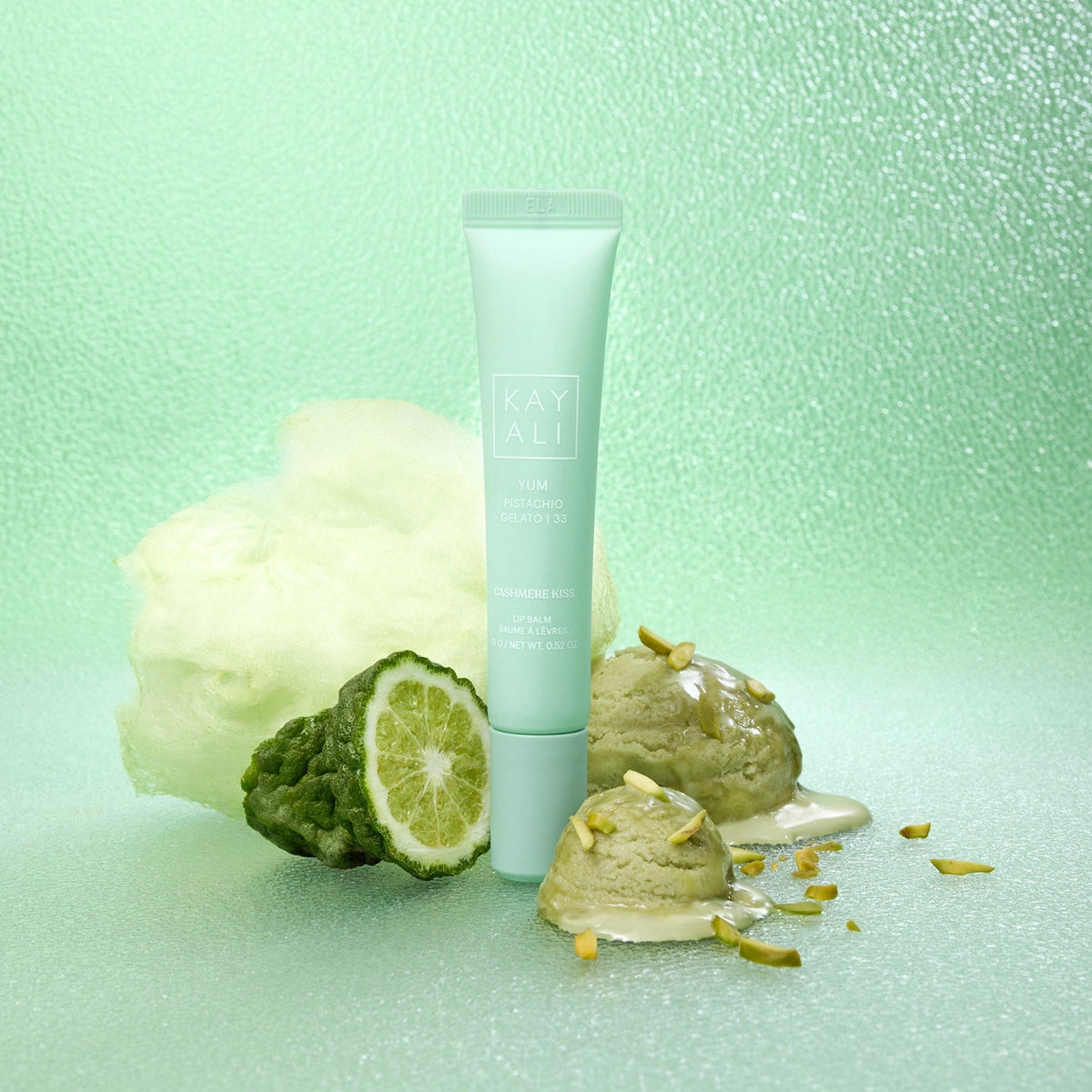 HUDA BEAUTY - Yum Pistachio Gelato Lip Balm - Baume à Lèvres-15g