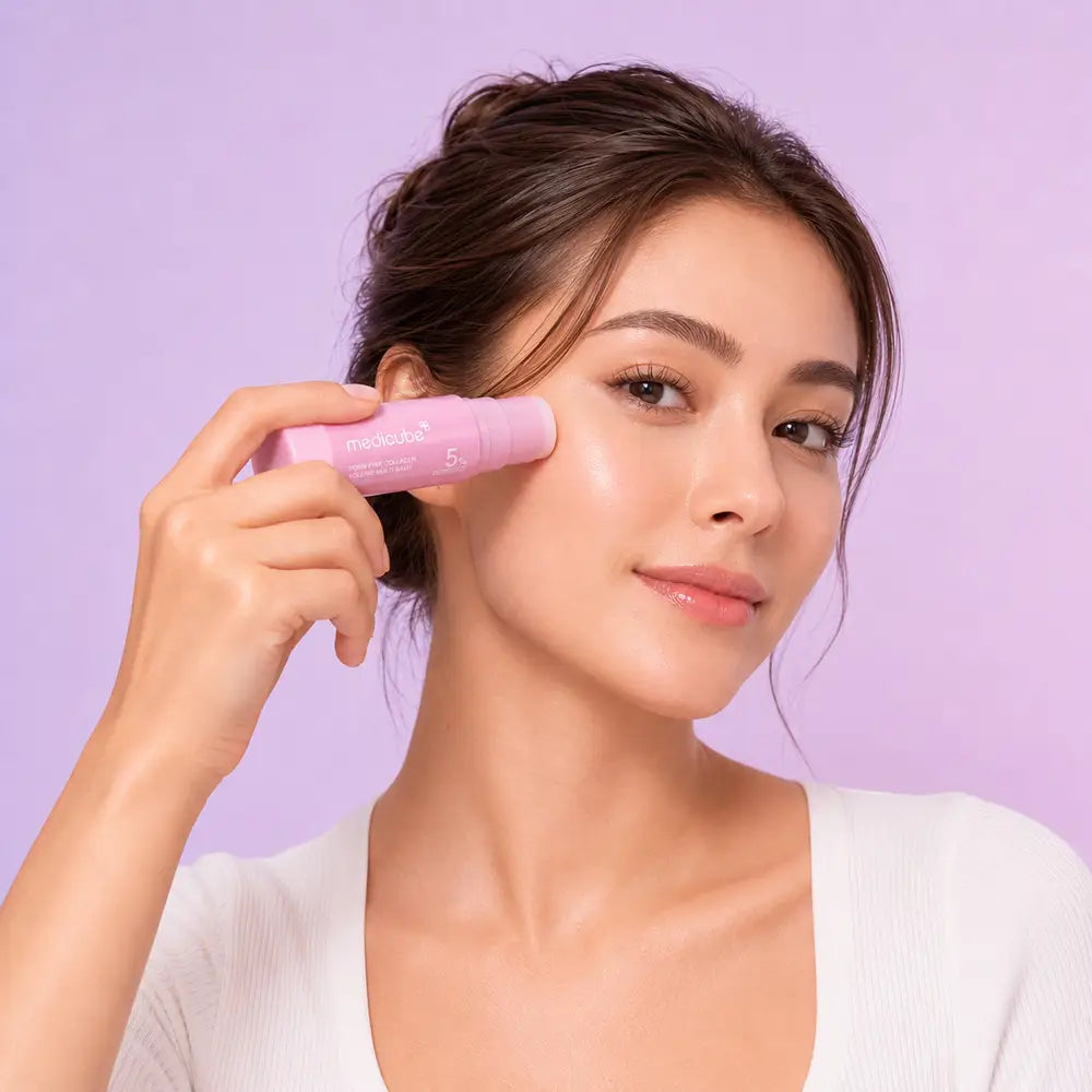 Korean PDRN Pink Collagen Balm Stick – Olenis