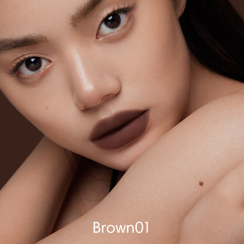 INTO YOU - Light Long Lasting Lip Matte - In Brown L-Br03