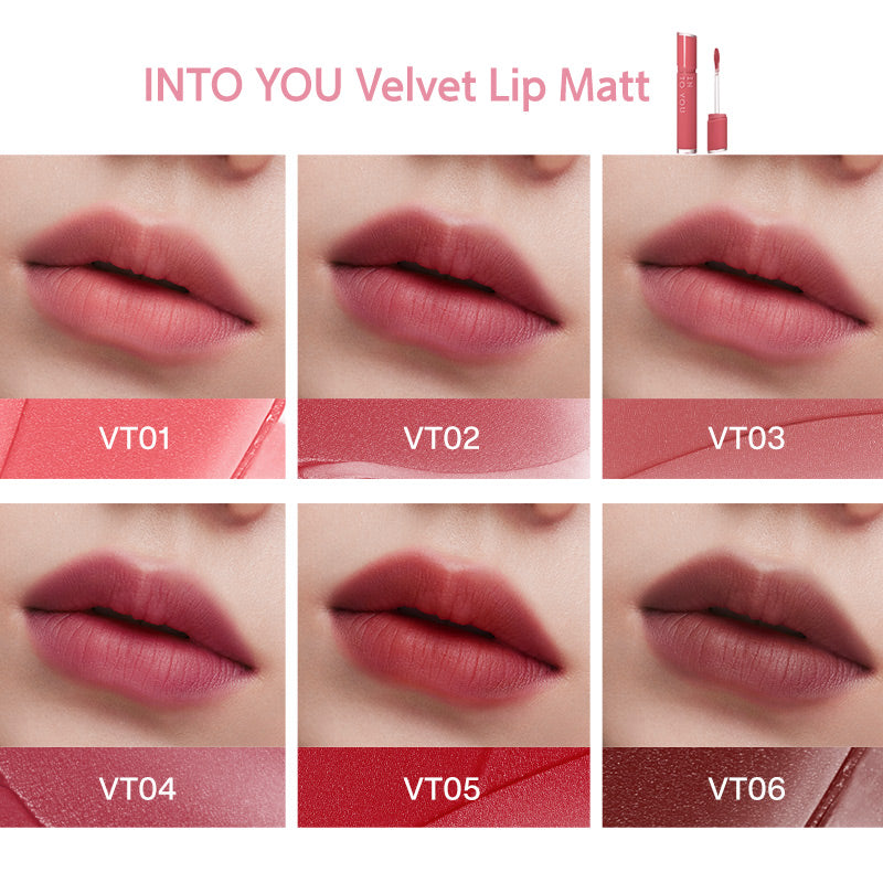 INTO YOU - Velvet Lip Matt - In Red VT05
