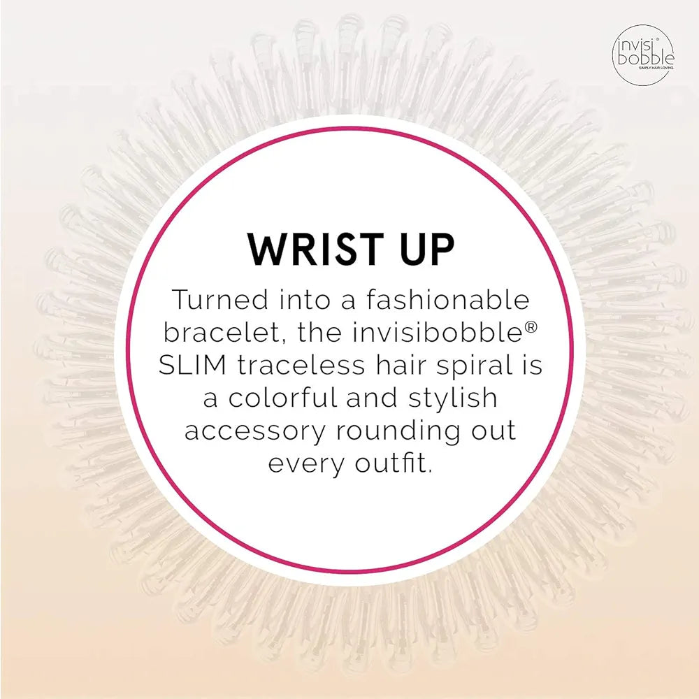 INVISIBOBBLE - Spirale à Cheuveux Élégante Slim - True Black ( 3pcs )