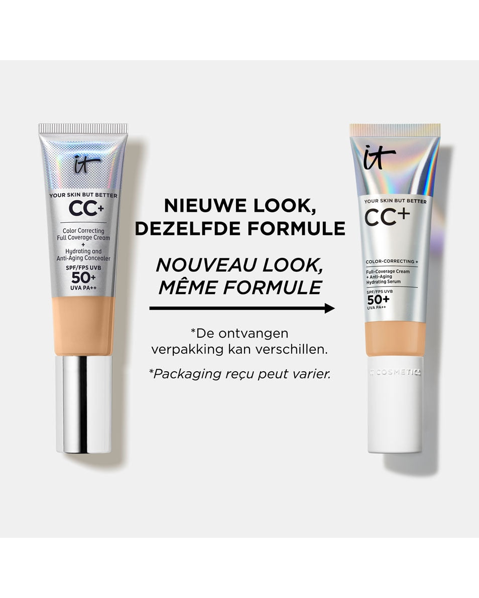 IT COSMETICS - CC+™ Cream SPF 50+ CC Crème Correctrice - light medium