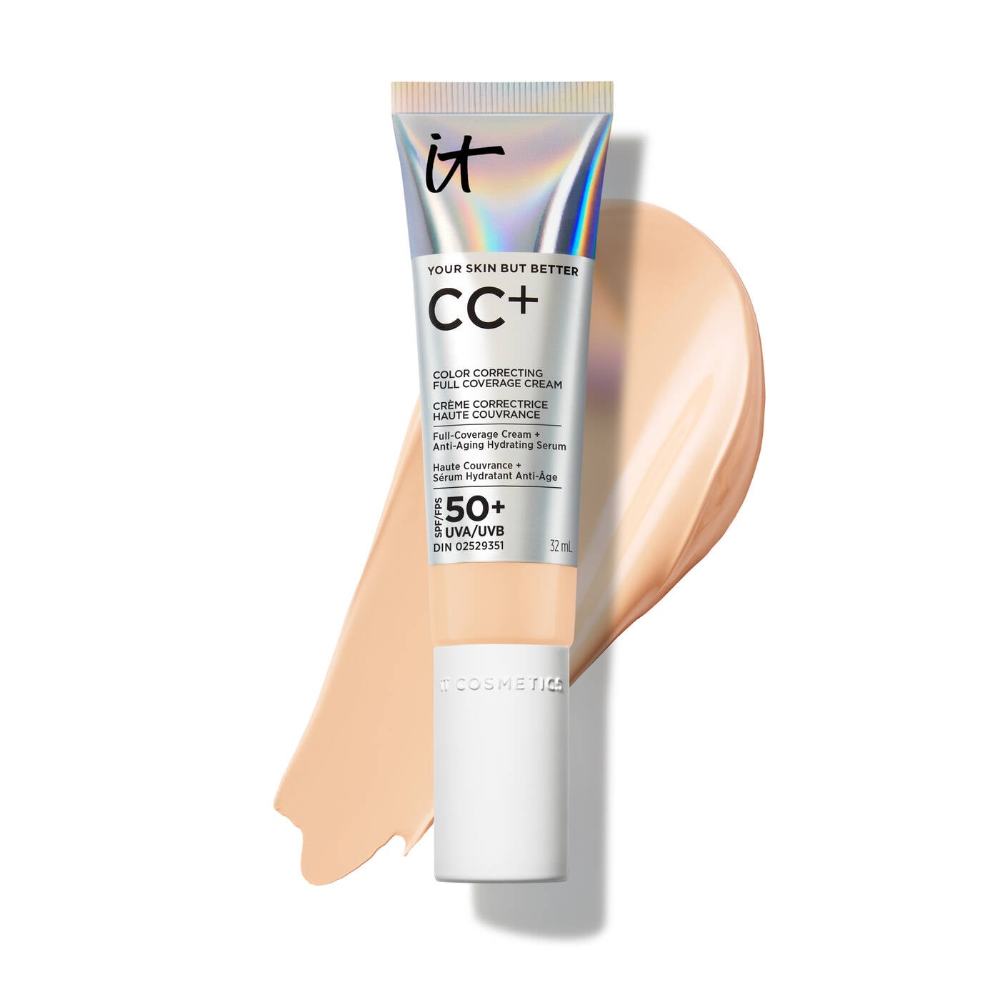 IT COSMETICS - CC+ Cream SPF 50+ CC Crème Correctrice - réf Light W