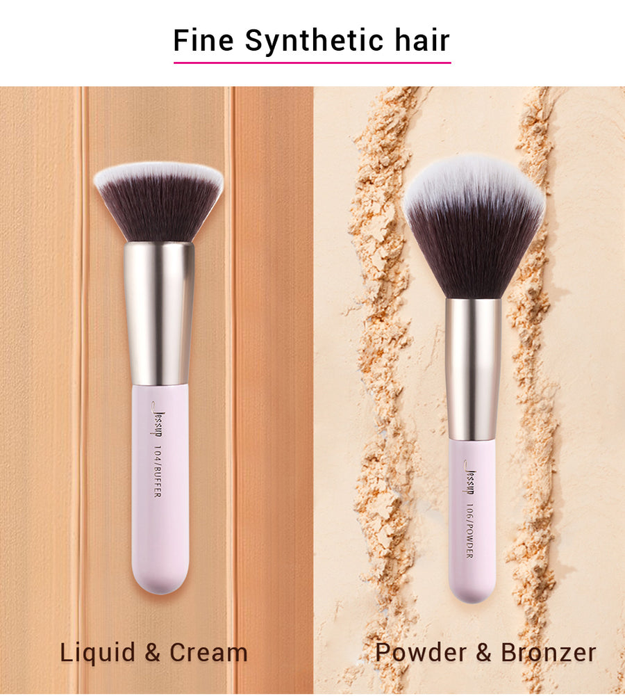 JESSUP - 15pcs Blushing Bride/Golden Brush kit Premium