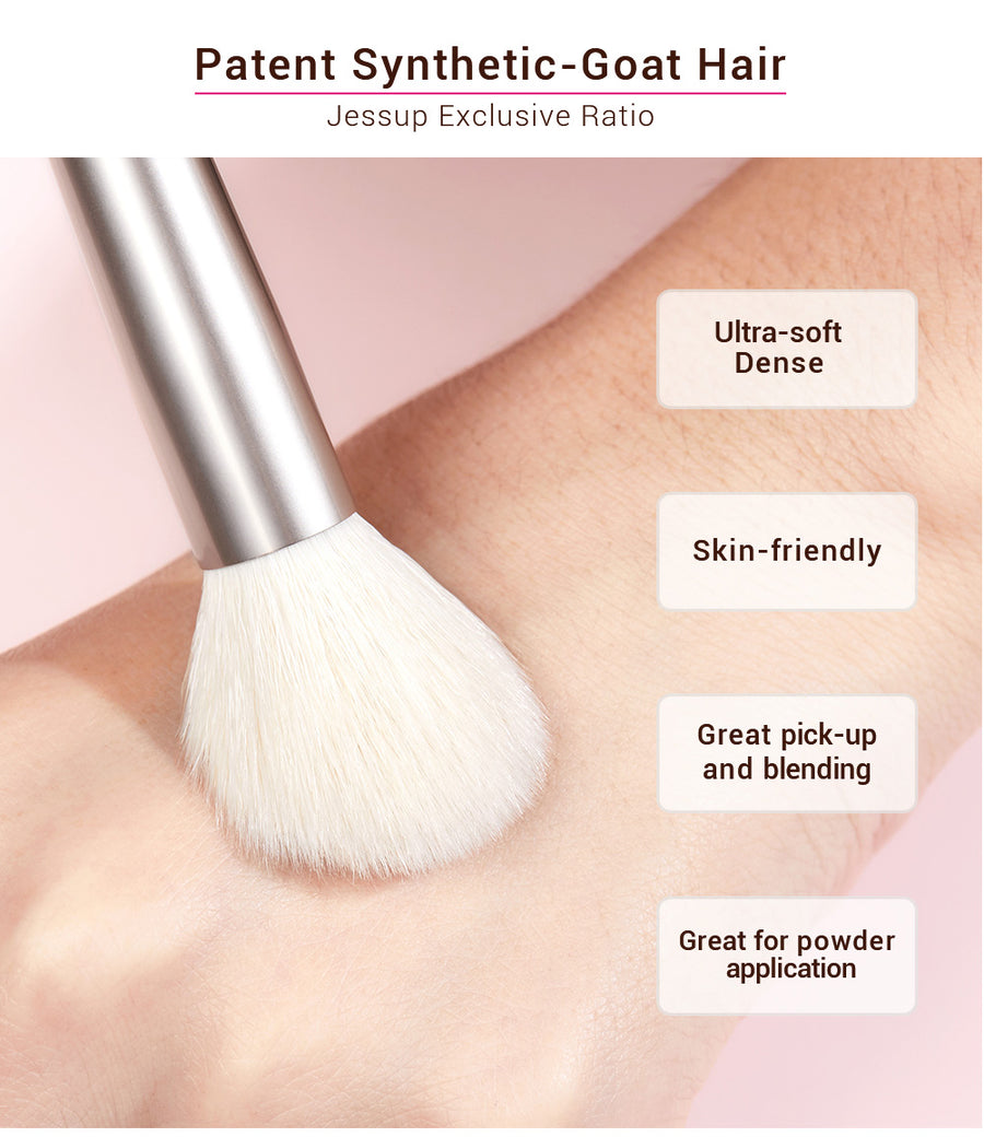 JESSUP - 15pcs Blushing Bride/Golden Brush kit Premium