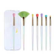 JESSUP - Colorful Makeup Brushes Set 7 Pcs + Trousse