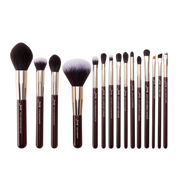 JESSUP - Ensemble 15pcs de Pinceaux Burgundy