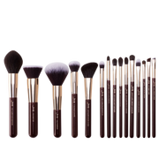 JESSUP - Ensemble 15pcs de Pinceaux Burgundy