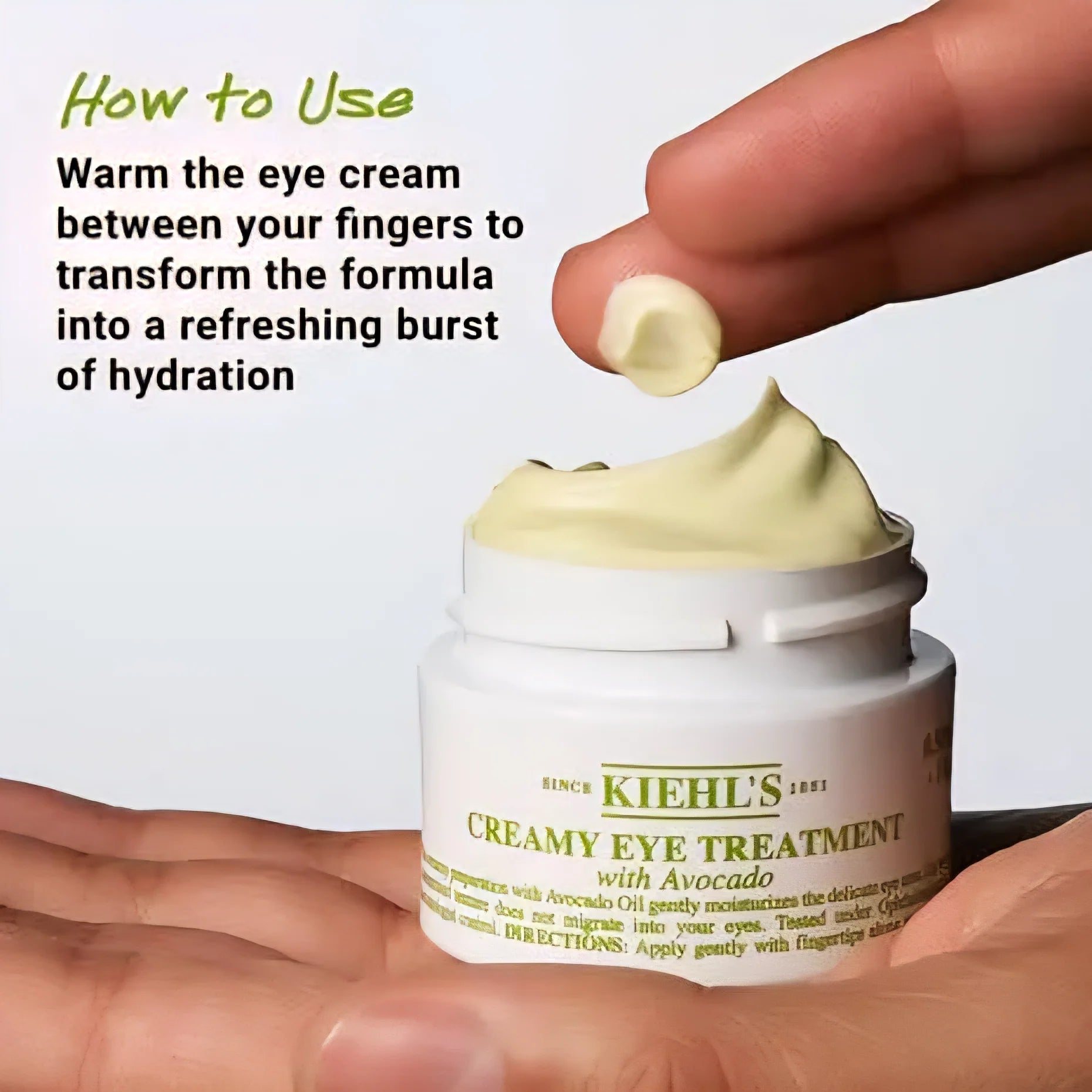 KIEHL'S - Creamy Eye Treatment Crème Contour des Yeux à l' avocat - 28g