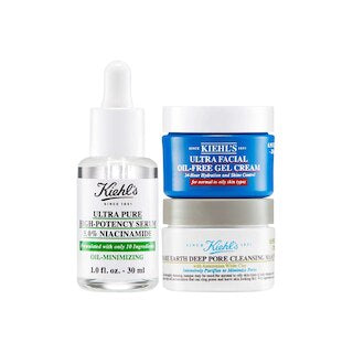 KIEHL'S - Merry & Matte Oil-Minimizing Essentials Gift Set
