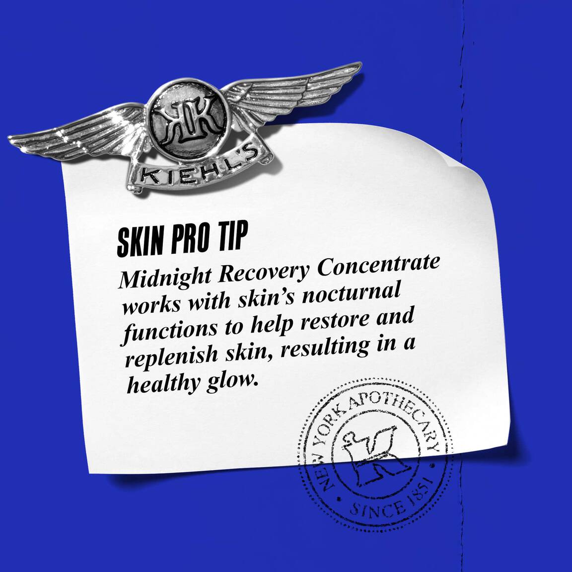 KIEHL'S - Midnight Recovery Concentrate, Concentré Régénérateur De Nuit - 15ml