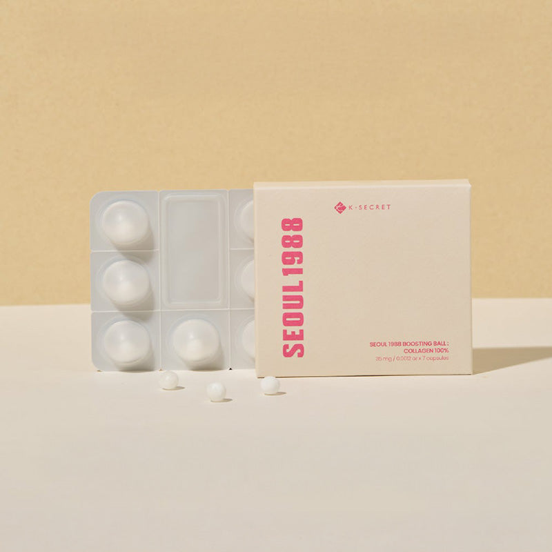 KSECRET SEOUL 1988 - Boosting Ball Collagen 100% ( 7 boules )