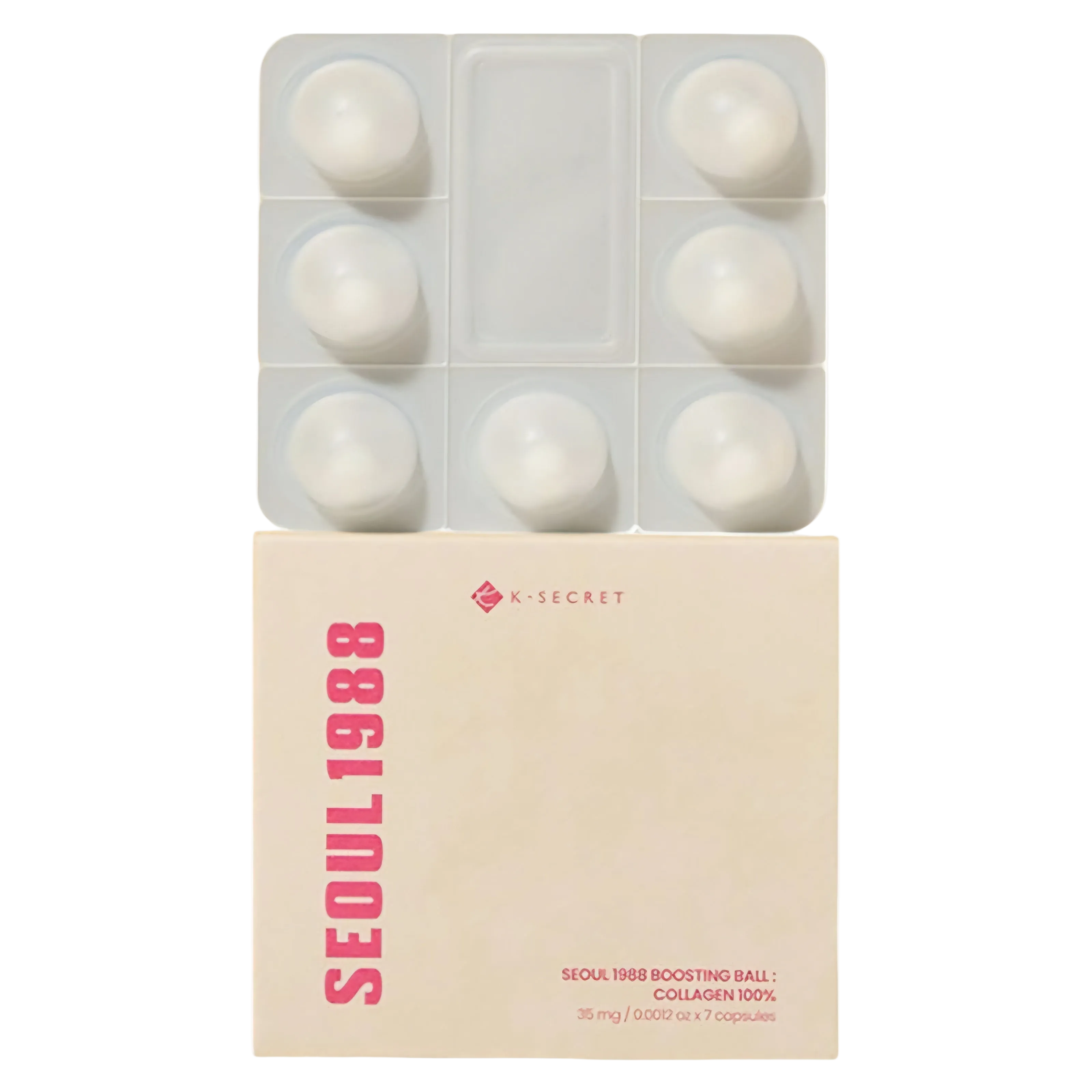 KSECRET SEOUL 1988 - Boosting Ball Collagen 100% ( 7 boules )