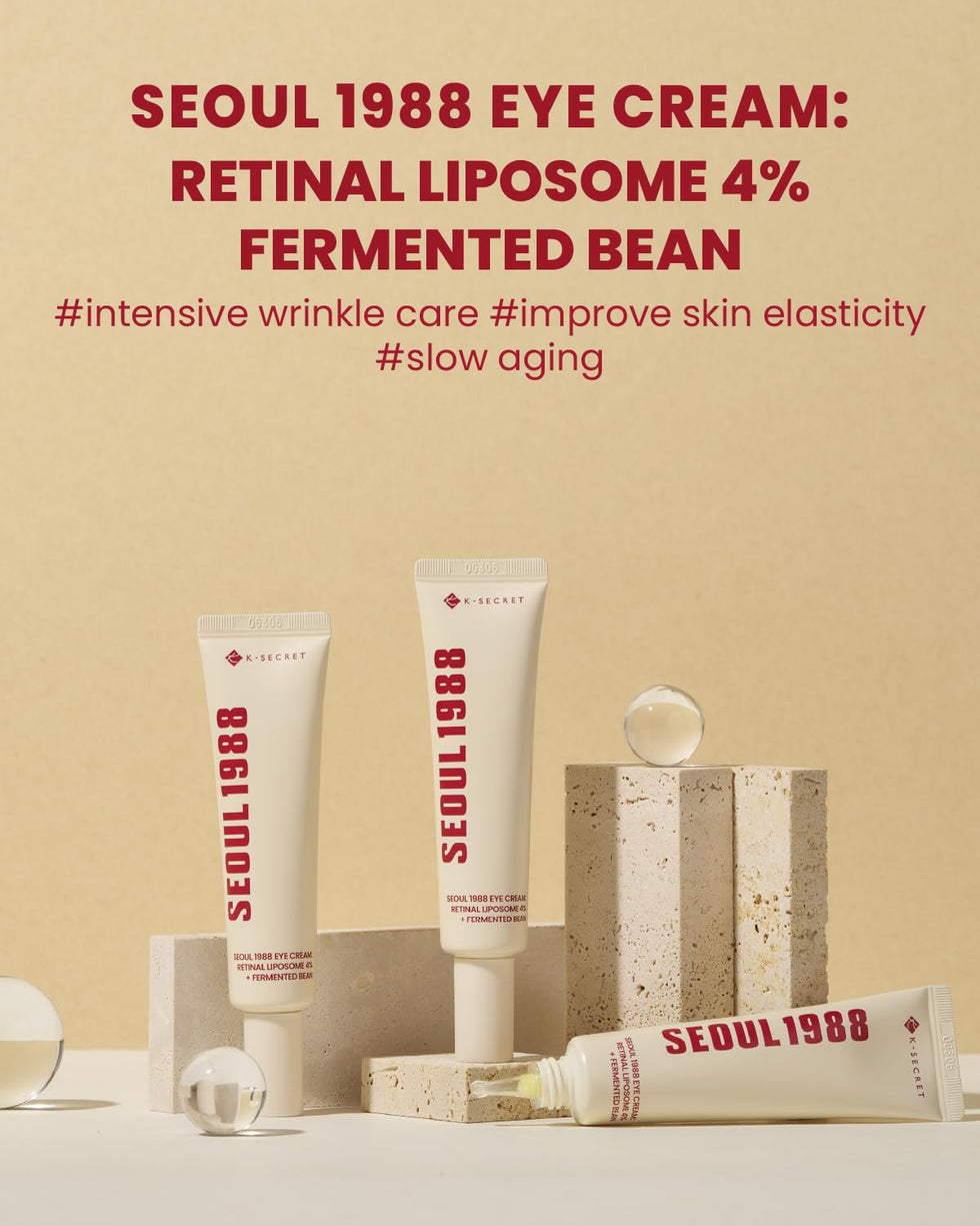 KSECRET SEOUL 1988 - Eye Cream Retinal Liposome 4% + Fermented Bean - 30ml