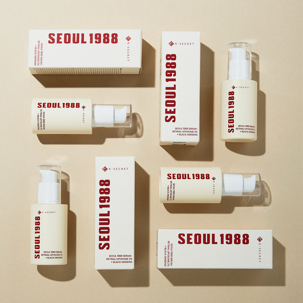 KSECRET SEOUL 1988 - Retinal Serum: 2% Retinal Liposome + Black Ginseng - 30ml