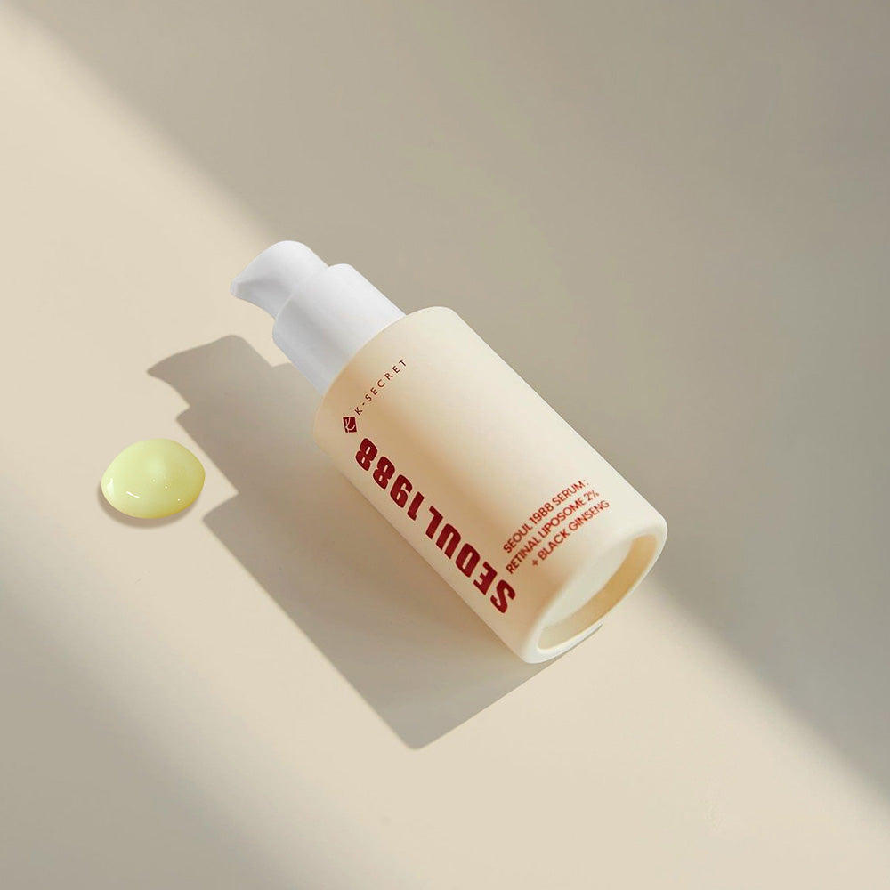 KSECRET SEOUL 1988 - Retinal Serum: 2% Retinal Liposome + Black Ginseng - 30ml