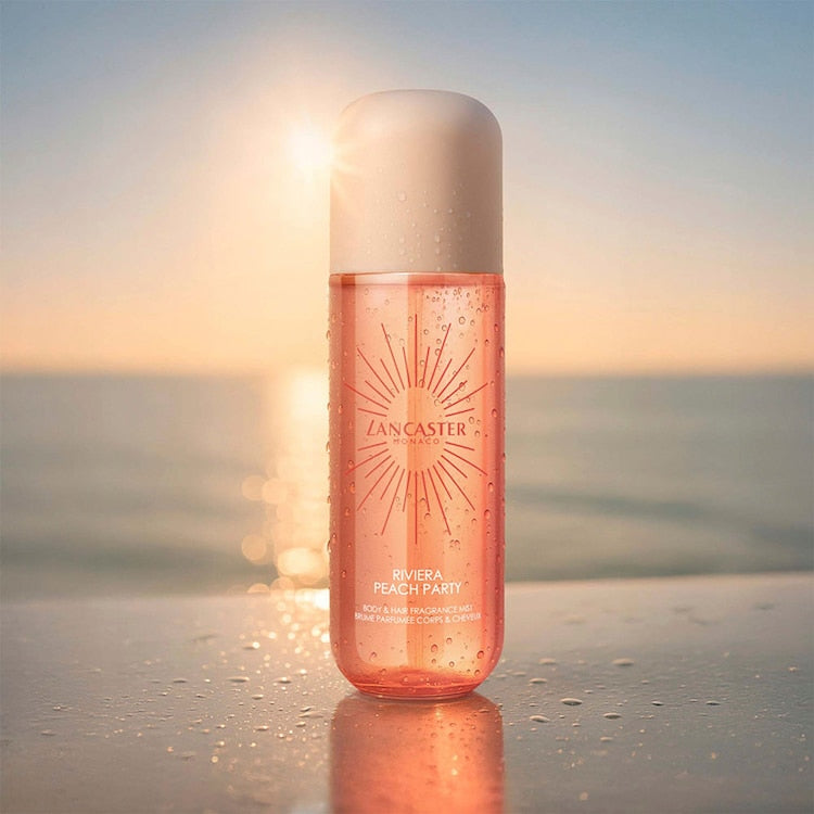LANCASTER BEAUTY - Body & Hair Fragrance Mist - Riviera Peach Party 236ml