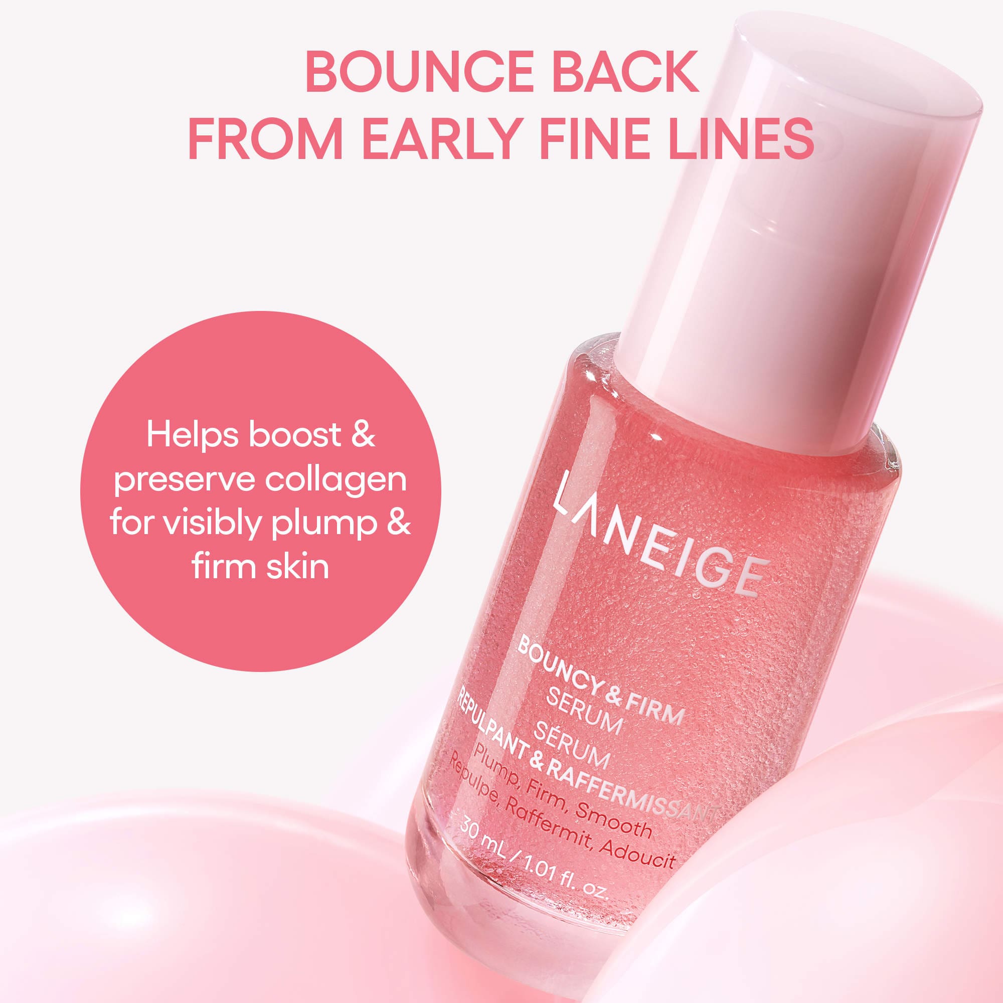 LANEIGE - Bouncy & Firm Mini Skin Treats ( 3pcs )