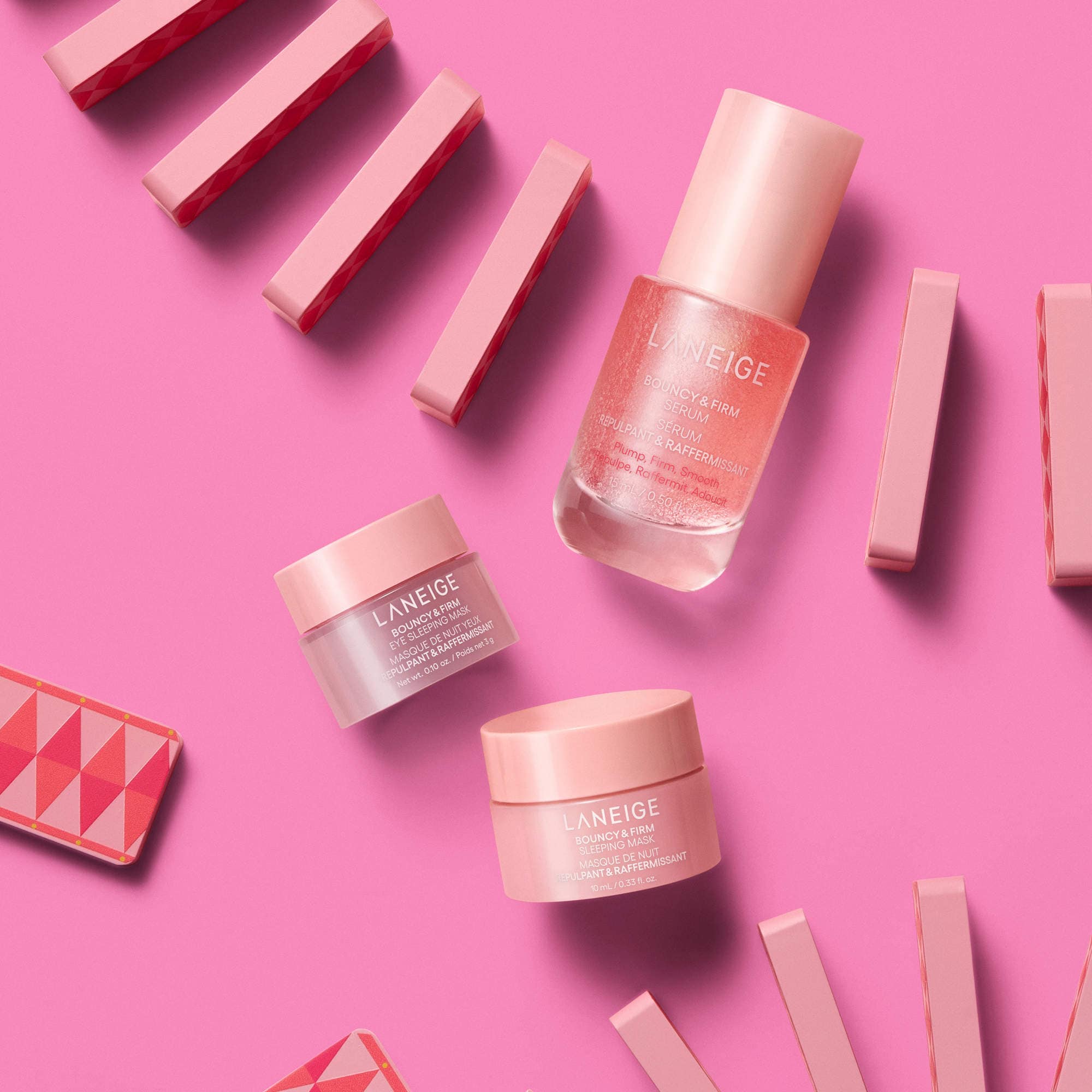 LANEIGE - Bouncy & Firm Mini Skin Treats ( 3pcs )