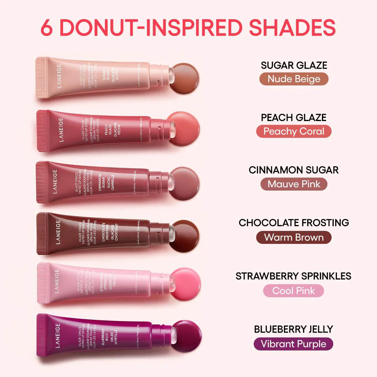 LANEIGE - Glaze Craze Tinted Lip Serum - réf Blueberry Jelly